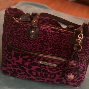 Juicy Couture small dog carrier